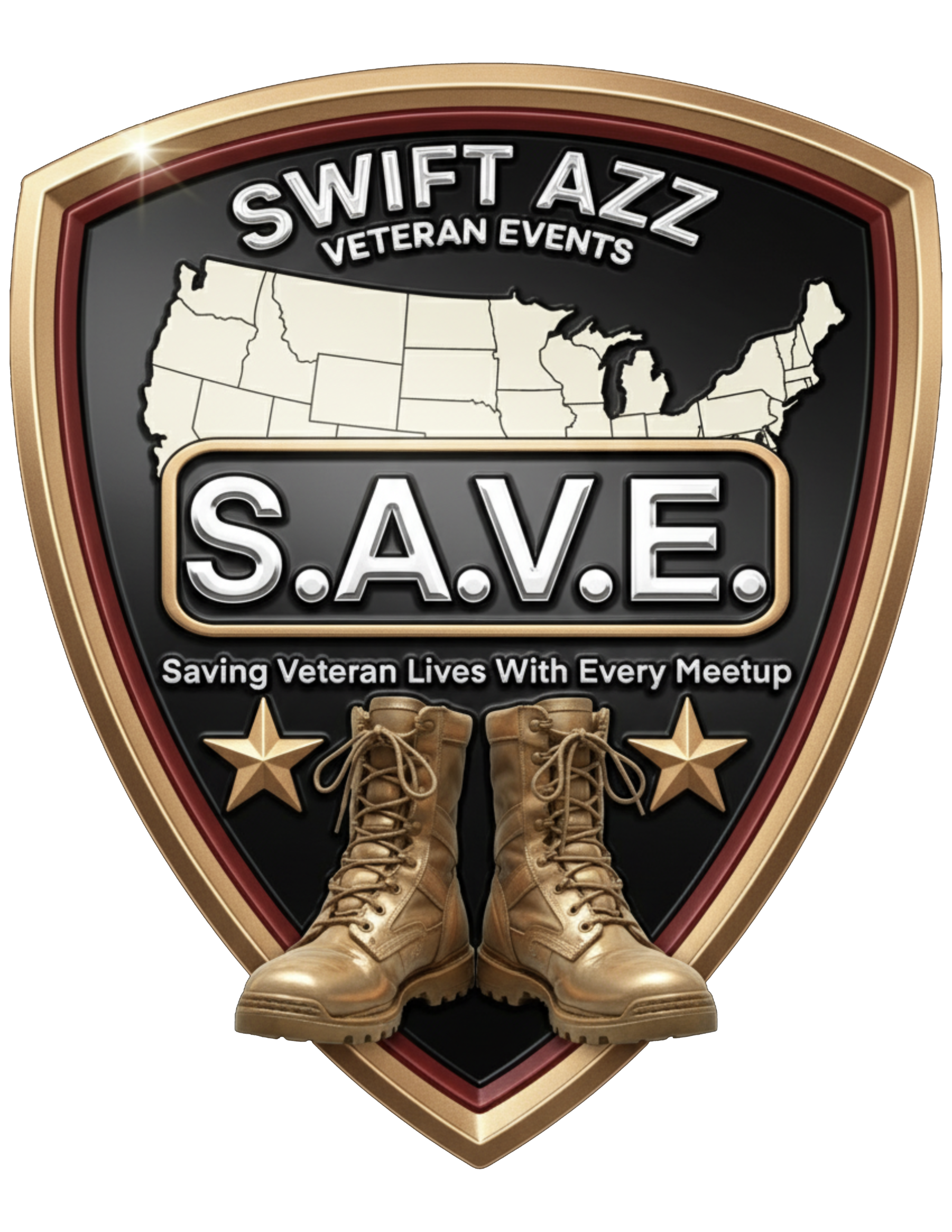 Swift Azz Veteran Events logo